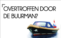 Overtroffen door de buurman